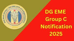 Indian Army DG EME Group C Recruitment 2025